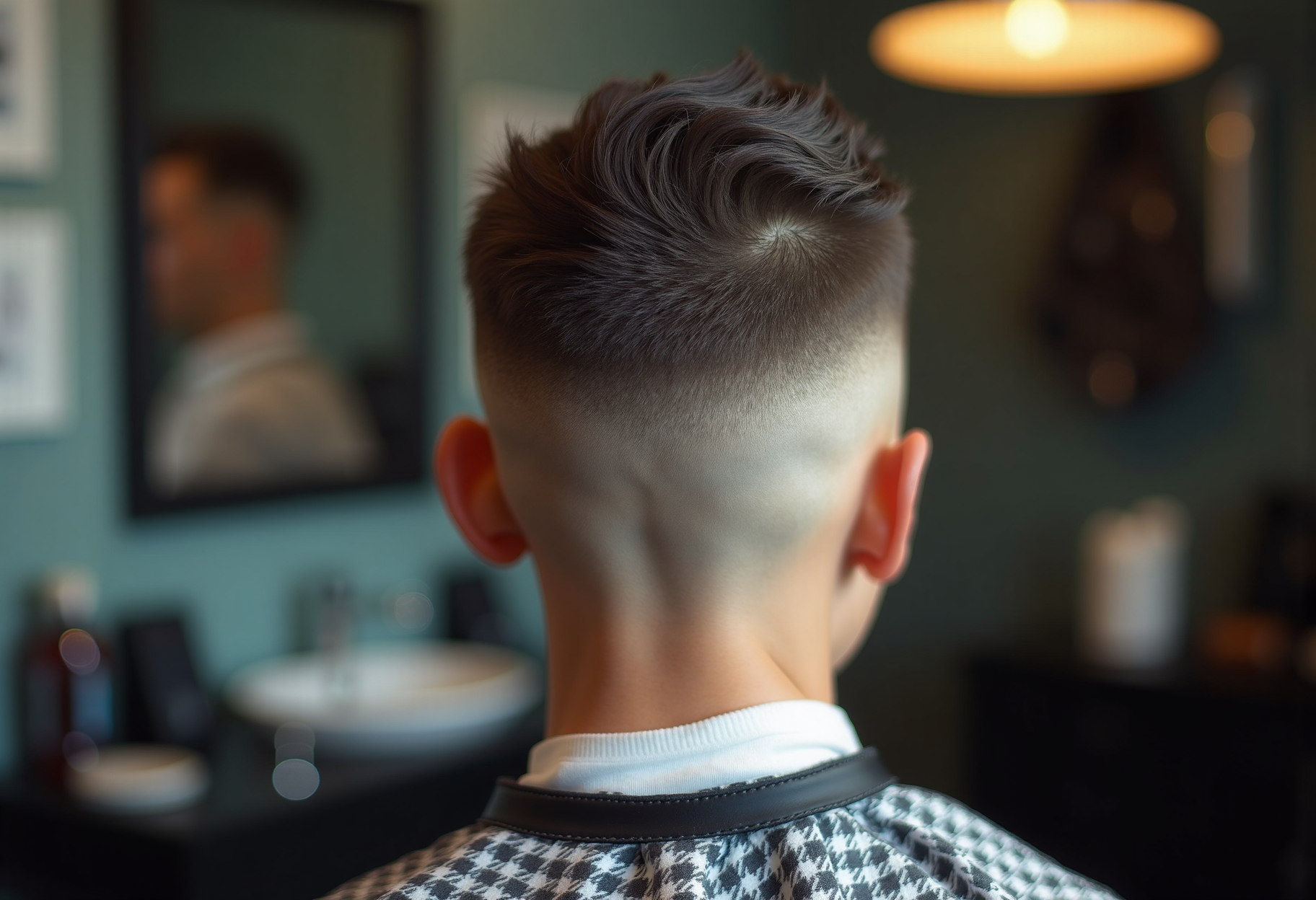 Crisp skin fade